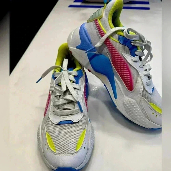 Puma RS-X Airbrush running shoes 382768-01 women’s size 7 - Picture 1 of 12